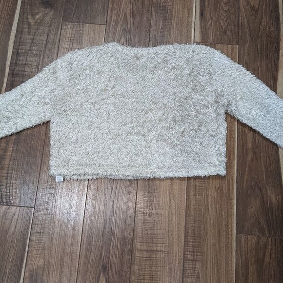 ASOS Women's Fuzzy Cream Tan Neutral Sweater 14 - Picture 2 of 4